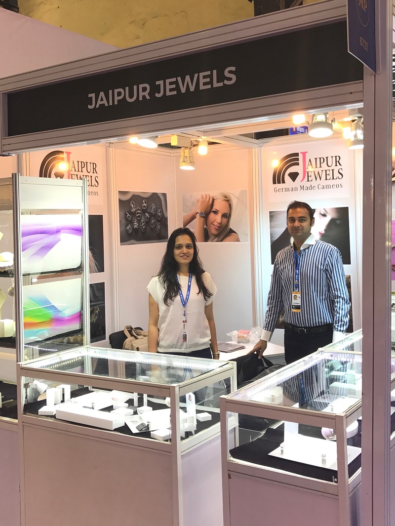 Stephan Cameo Collection by Jaipur Jewels at IIJS Mumbai, 2017