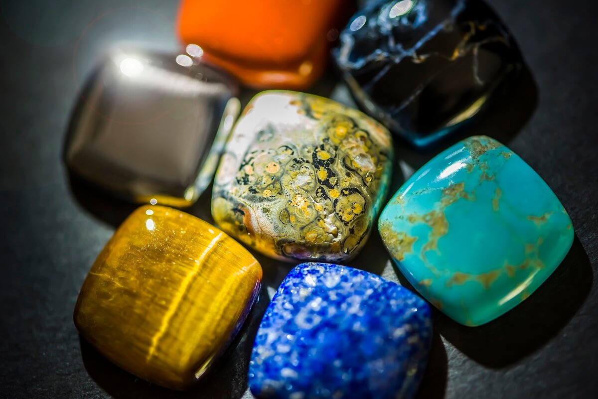 Gemstones from all continents